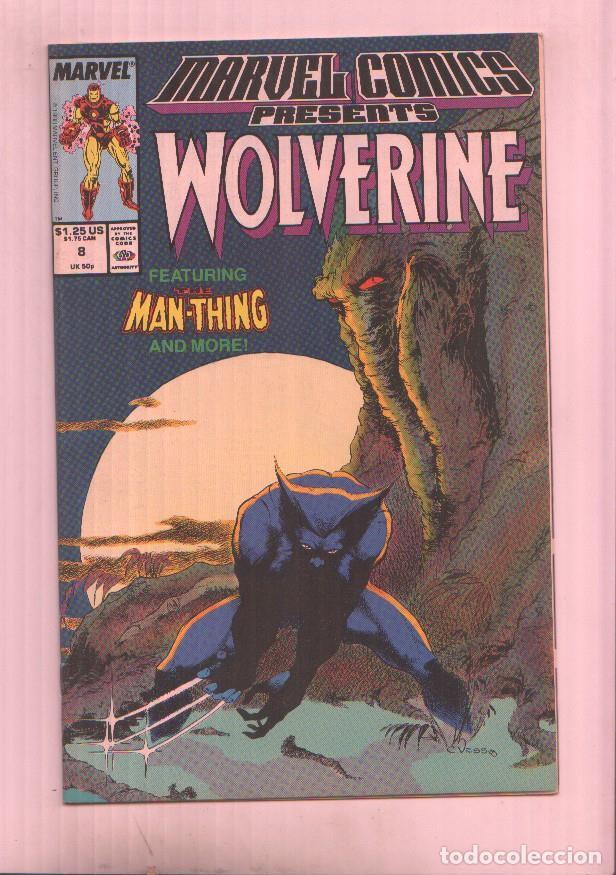 C&oacute;mics: Marvel Comics presents : Wolverine vol 1 numero 08 - - Foto 1