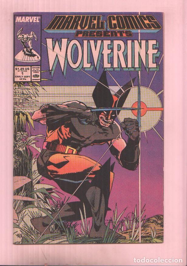 C&oacute;mics: Marvel Comics presents : Wolverine vol 1 numero 01 - - Foto 1