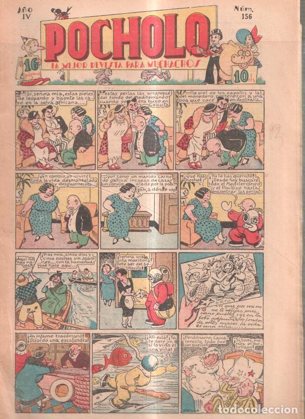 C&oacute;mics: Pocholo numero 156: cubierta de Opisso - varios - Foto 1