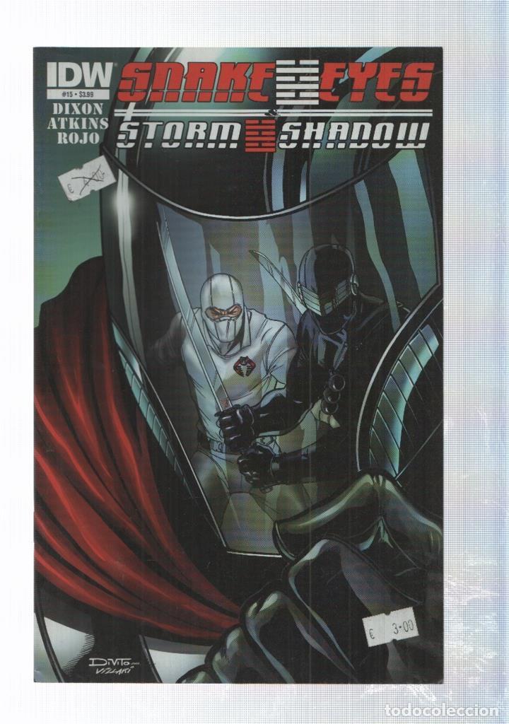 C&oacute;mics: Snake Eyes and Storm Shadow num. 15 (jul 2012) - Dixon, Atkins - NULL - Foto 1
