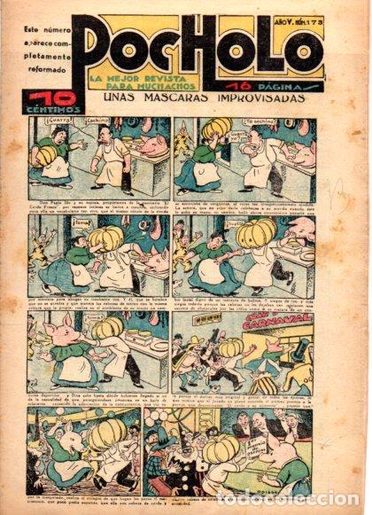 C&oacute;mics: V48994: POCHOLO n&ordm; 173. Unas mascaras improvisadas - NULL - Foto 1