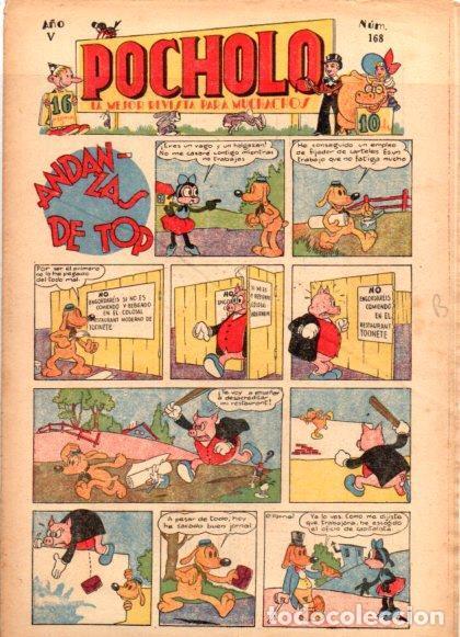 C&oacute;mics: V48983: POCHOLO n&ordm; 168. Andanzas de Top - NULL - Foto 1