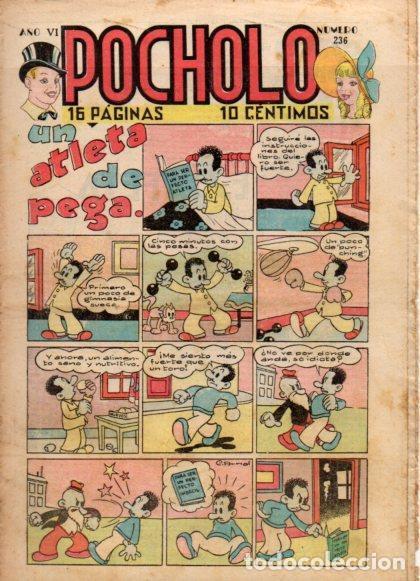 C&oacute;mics: V48922: POCHOLO n&ordm; 236. Un atleta de pega - NULL - Foto 1