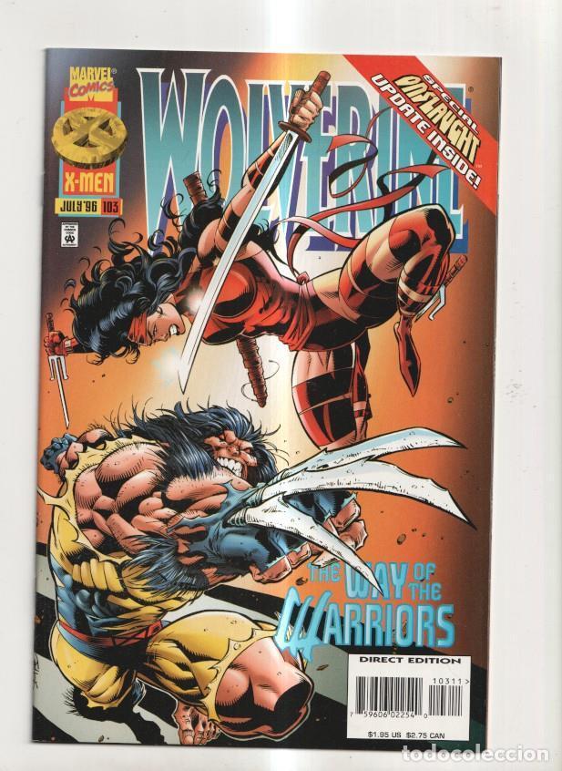 C&oacute;mics: Marvel Comics: Wolverine volumen 1 numero 103 - - Foto 1