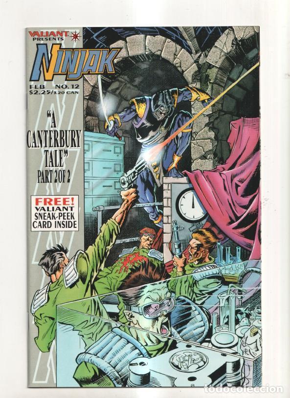 C&oacute;mics: Valiant presents: NINJAK numero 12 - VARIOS - Foto 1