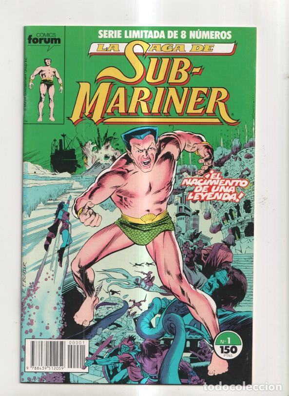 C&oacute;mics: Planeta: La saga de Sub-Mariner numero 1 - varios - Foto 1