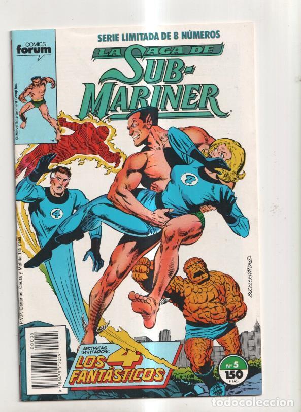 C&oacute;mics: Planeta: La saga de Sub-Mariner numero 5 - varios - Foto 1