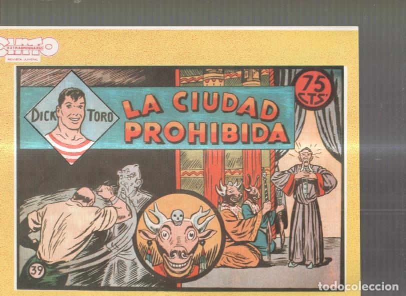 C&oacute;mics: Facsimil: Dick Toro numero 39: La ciudad prohibida - - Foto 1