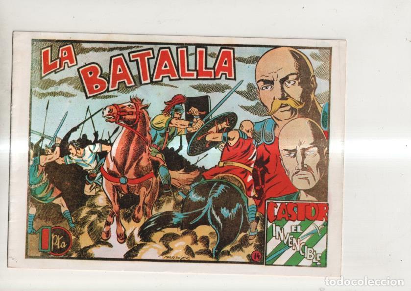 C&oacute;mics: Facsimil: Castor el invencible numero 14: La batalla - Martinez Osete - Foto 1
