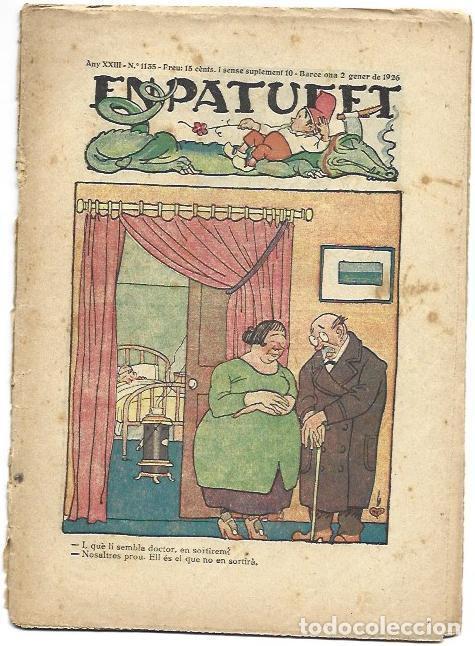 C&oacute;mics: PATUFET 2654: Numero 1135, 2 de enero 1926 - NULL