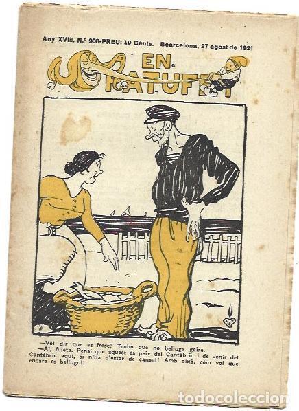 C&oacute;mics: PATUFET 2789: Numero 908, 27 agosto de 1921