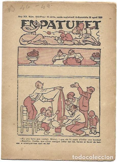 C&oacute;mics: PATUFET 2797: Numero 1012, agosto 19263