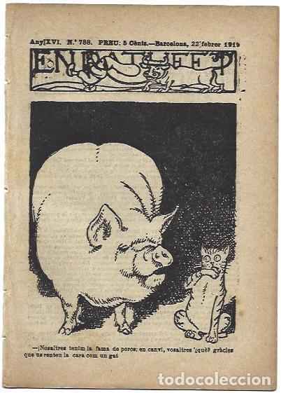 C&oacute;mics: PATUFET 2833: Numero 788, febrero 1919