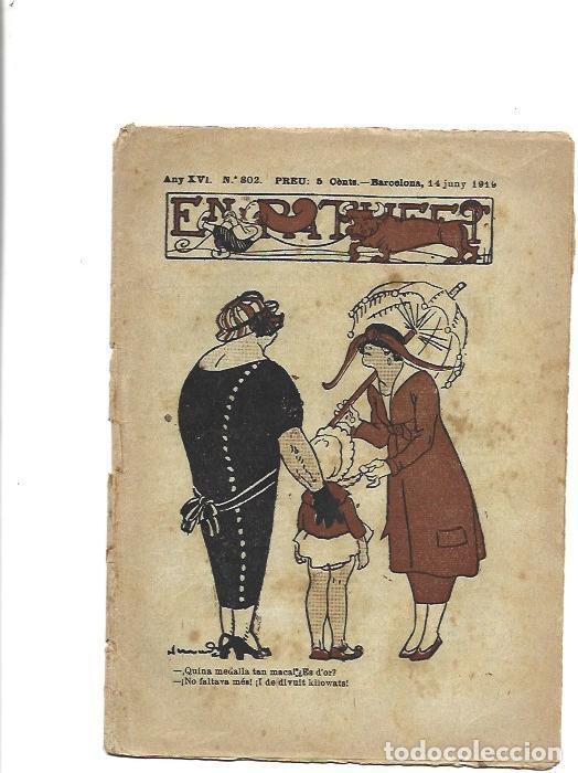 C&oacute;mics: PATUFET 2681: Numero 802, 14 de junio de 1919 - Foto 1