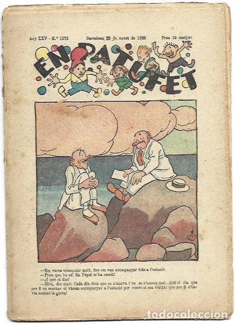 C&oacute;mics: PATUFET 2659: Numero 1273, 25 de agosto de 1928