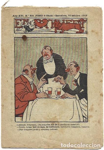 C&oacute;mics: PATUFET 2769: Numero 821, 25 octubre de 1919 - Foto 1