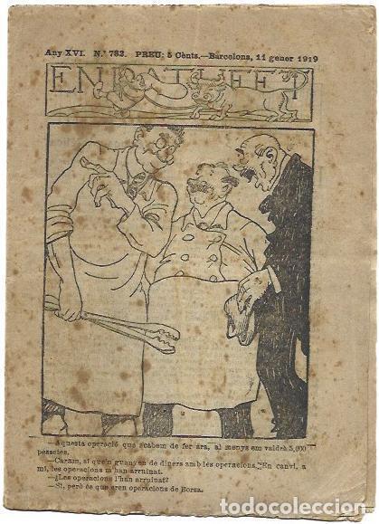 C&oacute;mics: PATUFET 2734: Numero 782, 11 enero de 1919 - Foto 1