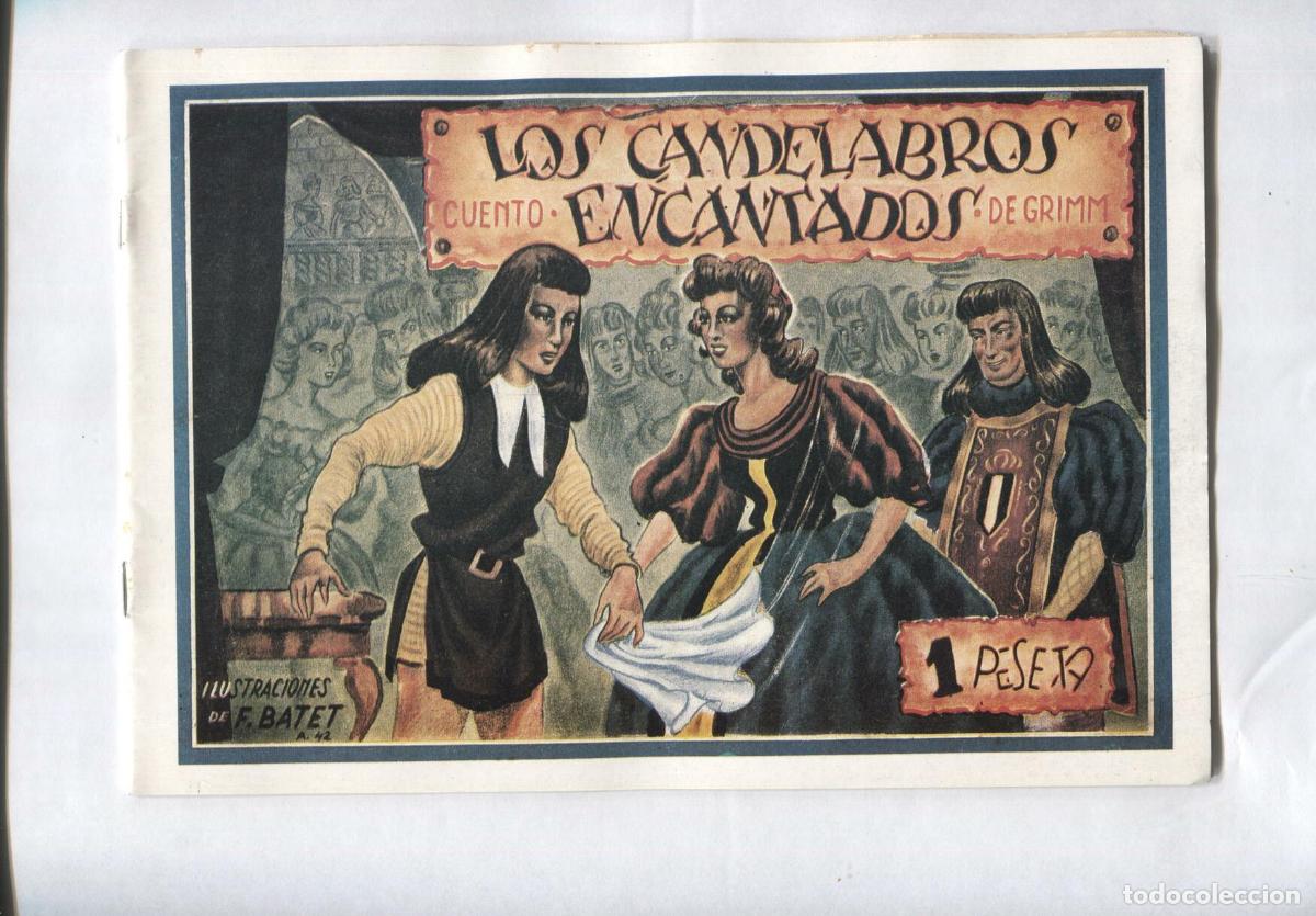 C&oacute;mics: Facsimil: Cuento de Grimm: Los candelabros encantados (dibujos de Batet) - Foto 1