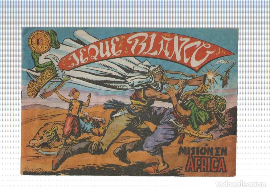 C&oacute;mics: Facsimil: Jeque Blanco numero 001: Mision en Africa - Foto 1
