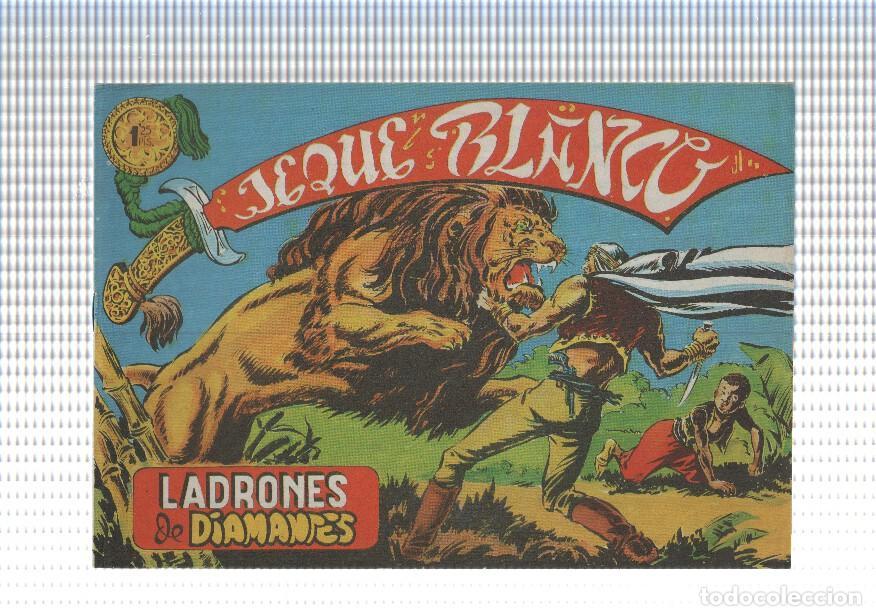 C&oacute;mics: Facsimil: Jeque Blanco numero 004: ladrones de diamantes - Foto 1