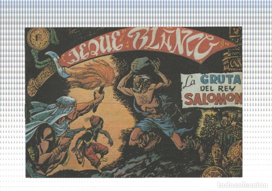 C&oacute;mics: Facsimil: Jeque Blanco numero 012: La gruta del rey salomon - Foto 1