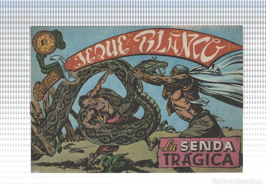 C&oacute;mics: Facsimil: Jeque Blanco numero 009: La senda tragica - Foto 1