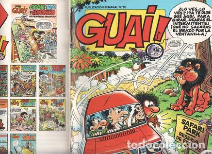 C&oacute;mics: Guai publicacion semanal numero 086: Chicha, Tato y Clodoveo de Francisco Iba&ntilde;ez - varios