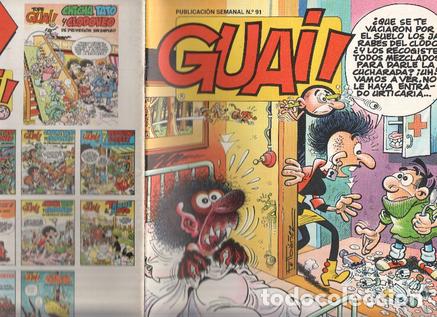 C&oacute;mics: Guai publicacion semanal numero 091: Chicha, Tato y Clodoveo de Francisco Iba&ntilde;ez - varios