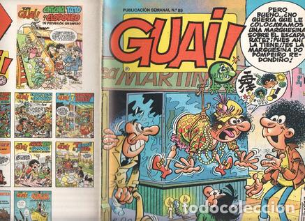 C&oacute;mics: Guai publicacion semanal numero 089: Chicha, Tato y Clodoveo de Francisco Iba&ntilde;ez - varios