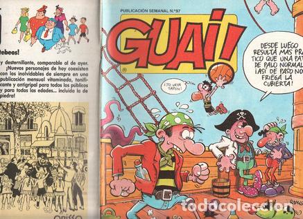C&oacute;mics: Guai publicacion semanal numero 097: Chicha, Tato y Clodoveo de Francisco Iba&ntilde;ez - varios