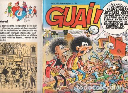 C&oacute;mics: Guai publicacion semanal numero 094: Chicha, Tato y Clodoveo de Francisco Iba&ntilde;ez - varios