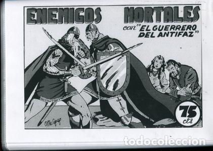 C&oacute;mics: Edicion artesanal: El Guerrero del Antifaz numero 09: Enemigos mortales - Manuel Gago