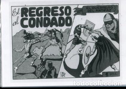 Comics: Edicion artesanal: El Guerrero del Antifaz numero 55: El regreso al condado - Manuel Gago