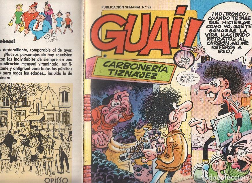 C&oacute;mics: Guai publicacion semanal numero 092: Chicha, Tato y Clodoveo de Francisco Iba&ntilde;ez - varios