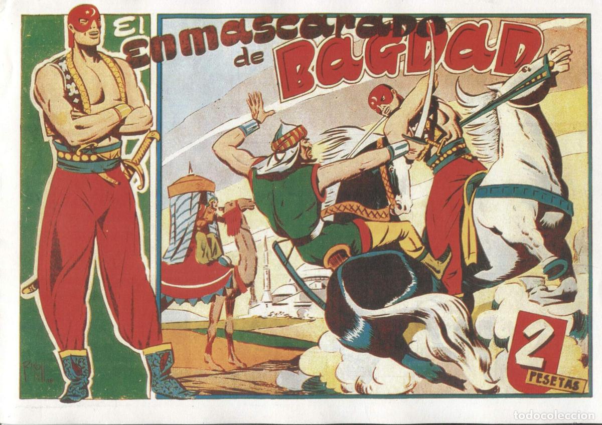 Comics: Facsimil: El Enmascarado de Bagdad numero 01: El Enmascarado de Bagdad - Ripoll
