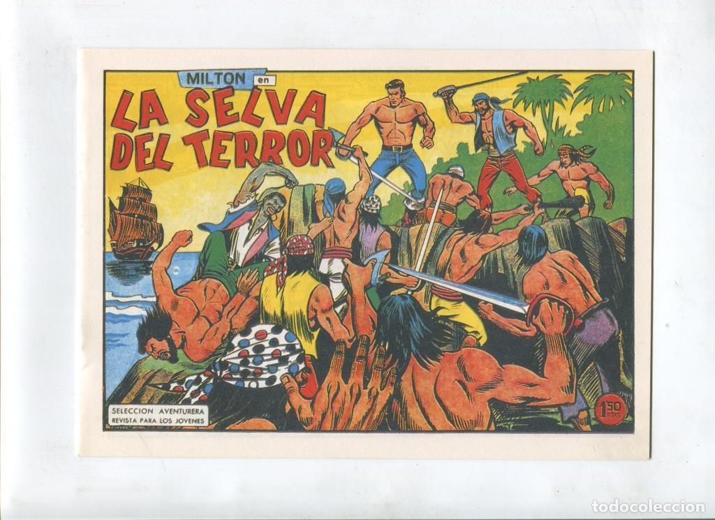 C&oacute;mics: Milton el Corsario , facsimil numero 124: La selva del terror - Va&ntilde;o - Foto 1