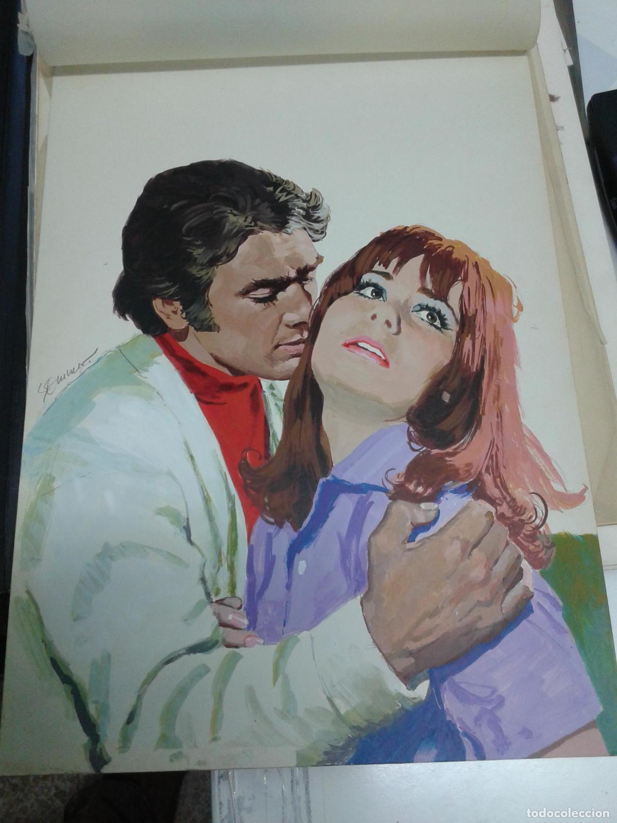 Comics: Original en color de Manfred Sommer (dibujante de Frank Cappa) modelo numerado 1 -