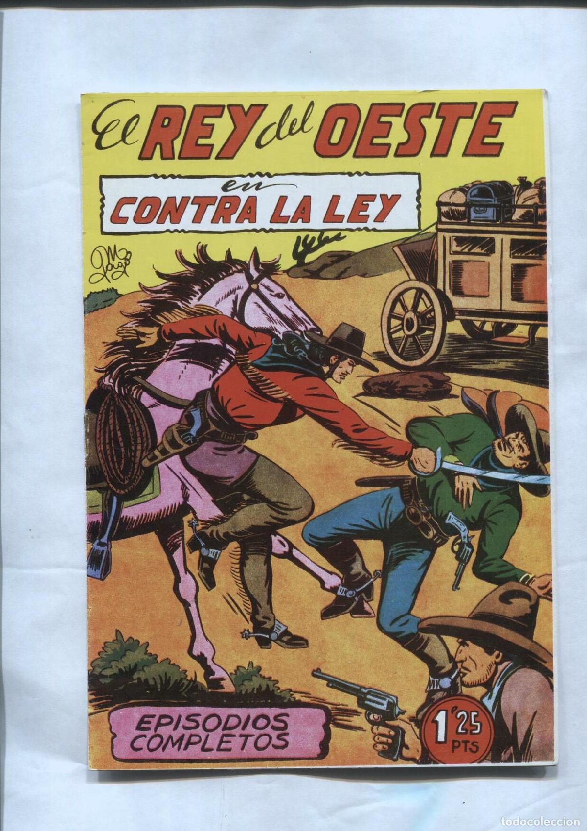 C&oacute;mics: Facsimil: El rey del oeste de Manuel Gago numero 06: Contra la ley - Foto 1