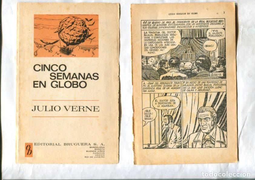 C&oacute;mics: Cinco semanas en globo , dibujos de Antonio Garcia - - Foto 1