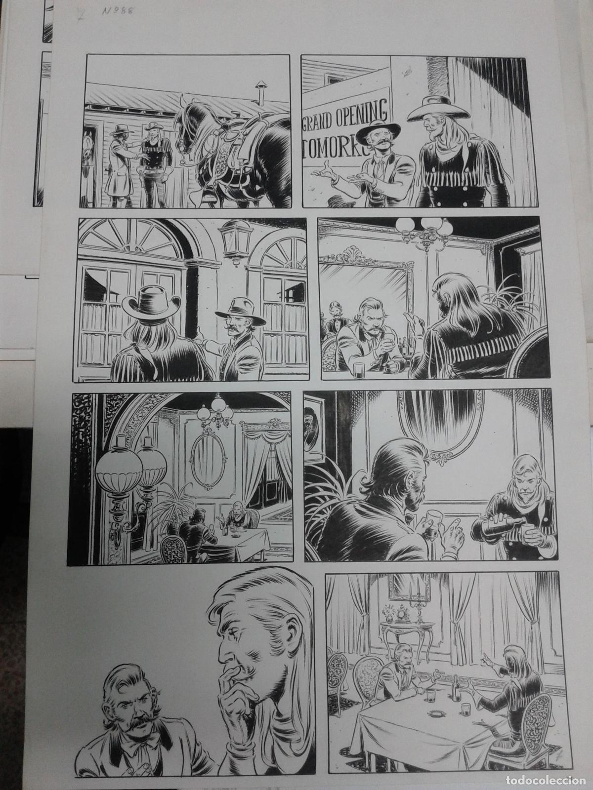 C&oacute;mics: Dibujo original de Buffalo Bill modelo 2 - - Foto 1