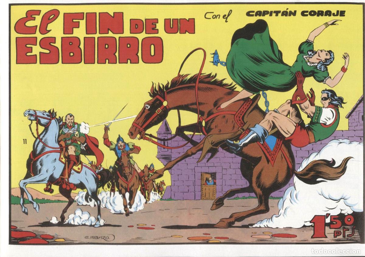 C&oacute;mics: Facsimil: El Capitan Coraje numero 11: el fin de un esbirro - Iranzo - Foto 1