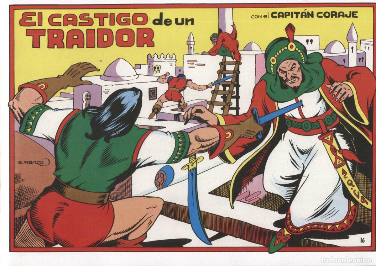 C&oacute;mics: Facsimil: El Capitan Coraje numero 16: el castigo de un traidor - Iranzo - Foto 1