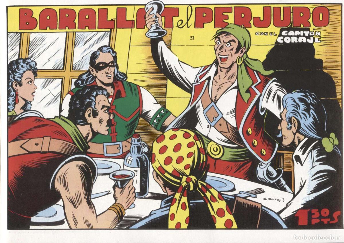 C&oacute;mics: Facsimil: El Capitan Coraje numero 23: barallat el perjuro - Iranzo - Foto 1