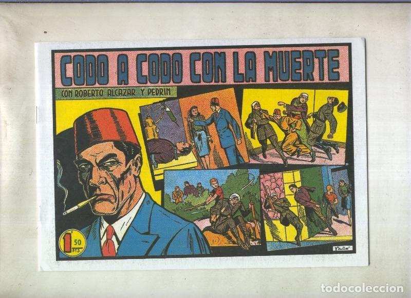C&oacute;mics: Facsimil: Roberto Alcazar y Pedrin numero 0250: codo a codo con la muerte - Varios - Foto 1