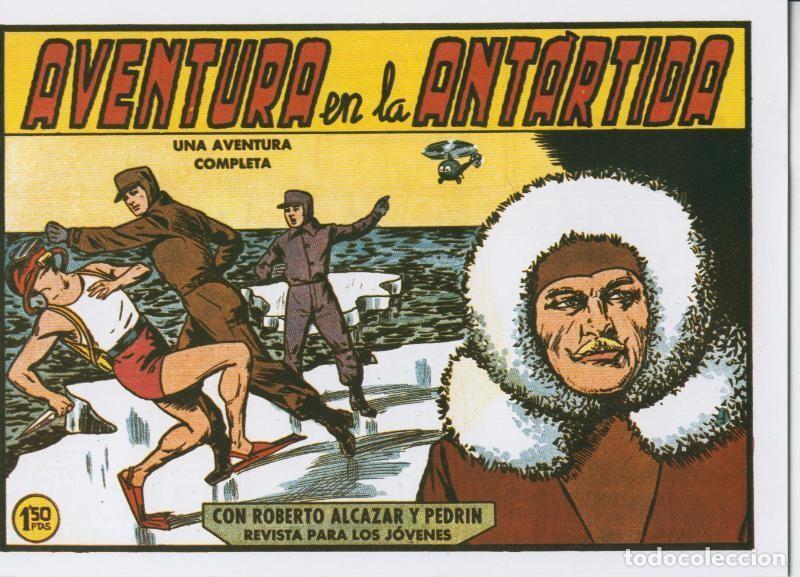 Comics: Facsimil: Roberto Alcazar y Pedrin numero 0393: Aventura en la antartida - Varios