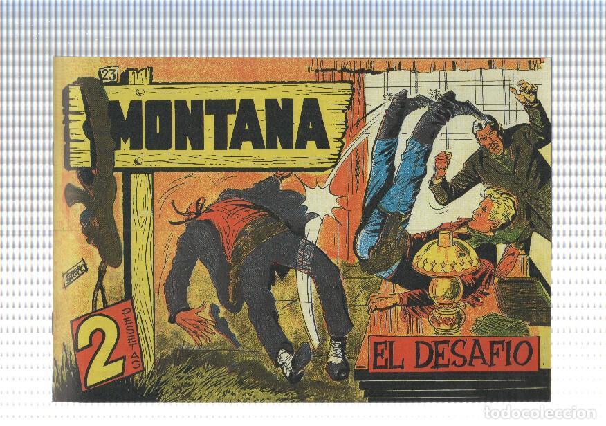 C&oacute;mics: Facsimil: Montana de Manuel Lopez Blanco numero 23: El desafio - - Foto 1