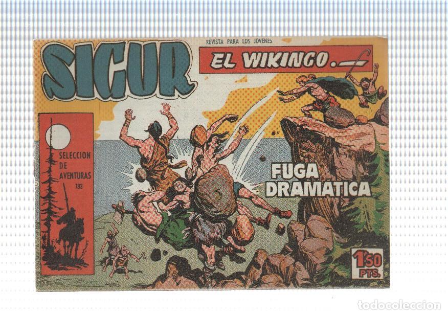 C&oacute;mics: Facsimil: Sigur el Vikingo de Jose Ortiz numero 04: Fuga dramatica - - Foto 1