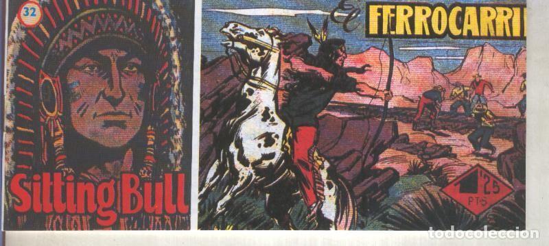 C&oacute;mics: Sitting Bull facsimil numero 32: El ferrocarril - Varios - Foto 1