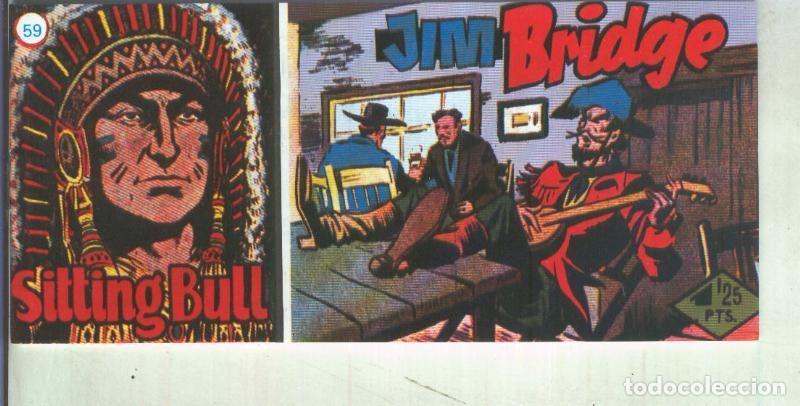 C&oacute;mics: Sitting Bull facsimil numero 59: Jim Bridge - Varios - Foto 1