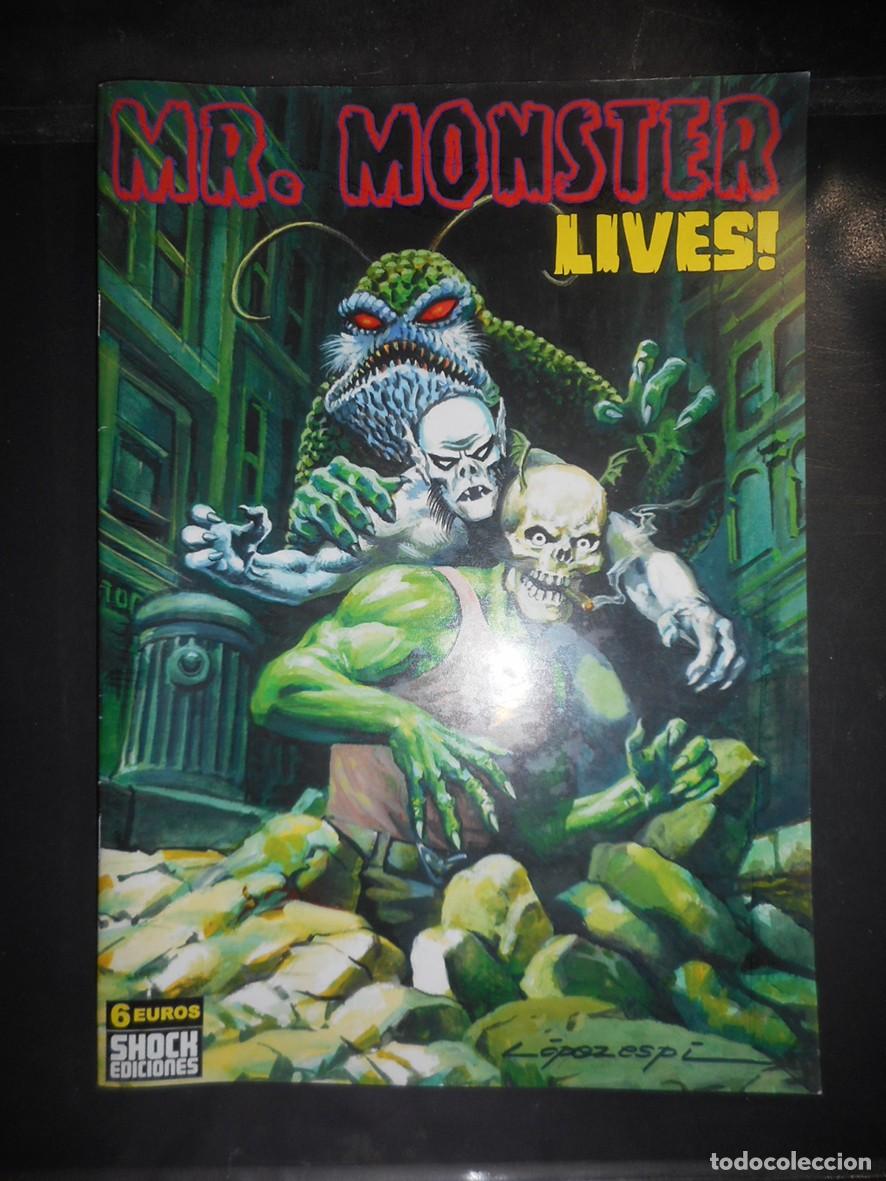 C&oacute;mics: MR MONSTER LIVES (SHOCK EDICIONES-OCTUBRE 2017) VARIOS AUTORES - Foto 1